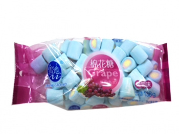 Маршмеллоу арт. 884554 Рулетики "Виноград" 138 г в пак.
