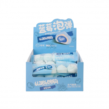 Маршмеллоу арт. 260931/ С начинкой "Черника" 22 г 20 шт. в кор.*