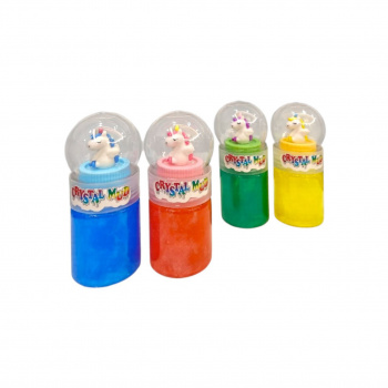 Лизун арт. RF-1770 Банка "Единорог" 180 г 14*5 см (12 шт.) шоубокс