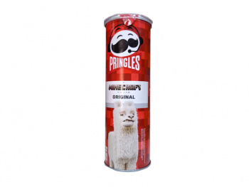 Чипсы арт. 300006-1 Pringles оригинал М.к. герои Лама 110 г в красной банке 
