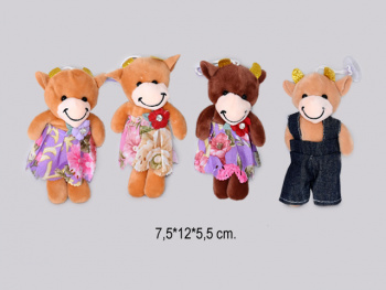 им Бычок/Коровка арт. 7-601 На присоске в пак. (24 шт.)