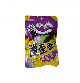 Конфета арт. 534679/534563 Кислая "Виноград" 20 г 20 шт. в кор.#*,