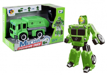 Трансформер арт. D622-H132A Робот-машина с отверткой 20,6*10*13 см в кор._