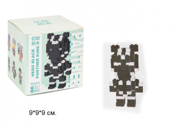 Конструктор арт. YC215/8075 Микро мс. герои Пантера  566 дет. в кор.=